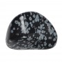 Trommelsteine - Obsidian - Schneeflockenobsidian- 3