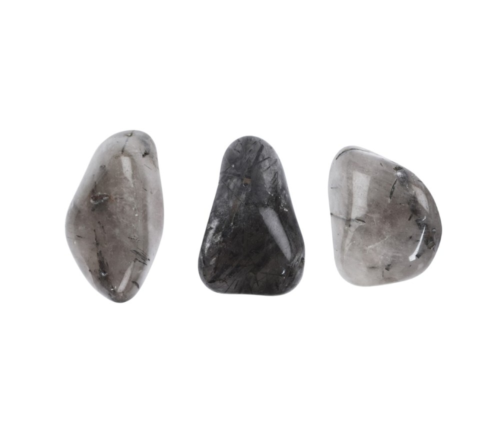 Trommelsteine - Turmalinquarz, 2,0 - 2,5cm - M - 500gr Beutel