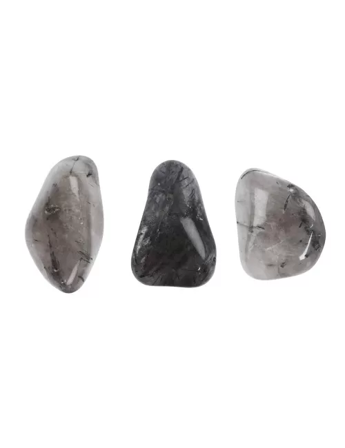 Trommelsteine - Turmalinquarz, 2,0 - 2,5cm - M - 500gr Beutel