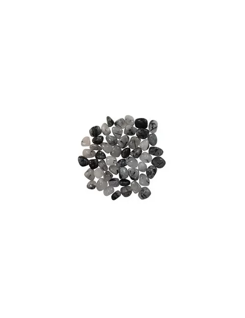 Trommelsteine - Turmalinquarz, 2,0 - 2,5cm - M - 500gr Beutel