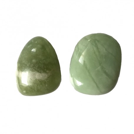 Trommelsteine - Serpentin -  China Jade- 2