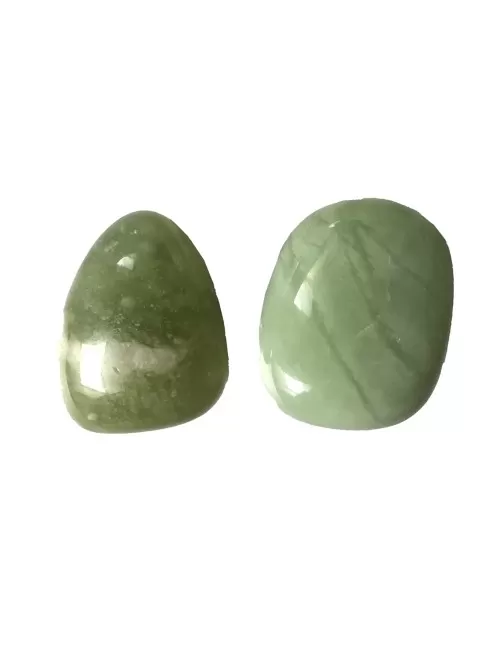 Trommelsteine - Serpentin - China Jade- 2,6 - 3,1cm - L - 500gr Beutel