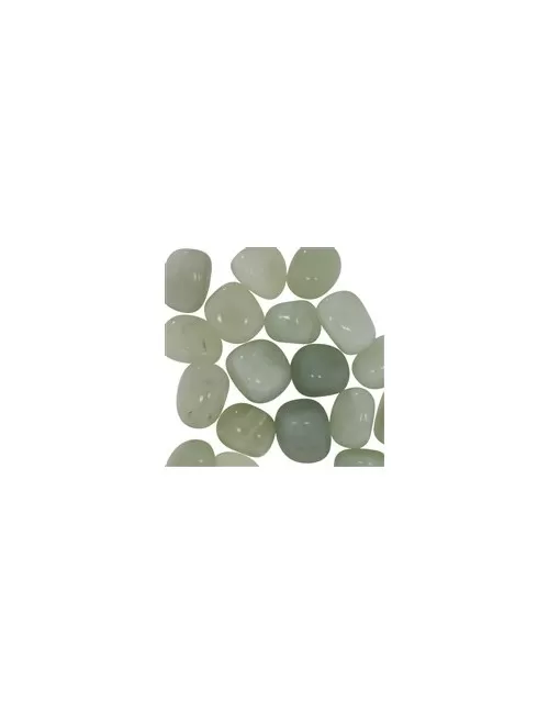 Trommelsteine - Serpentin - China Jade- 2,0 - 2,5cm - M - 500gr Beutel