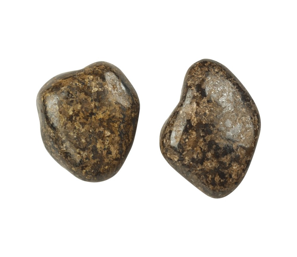 Trommelsteine - Bronzit, 2,5 - 4,0cm - L - 500gr Beutel