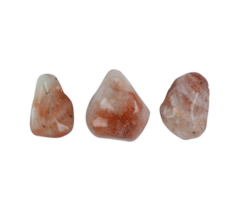 Trommelsteine - Sonnenstein extra, 2,0 - 2,5cm - M - 500gr Beutel