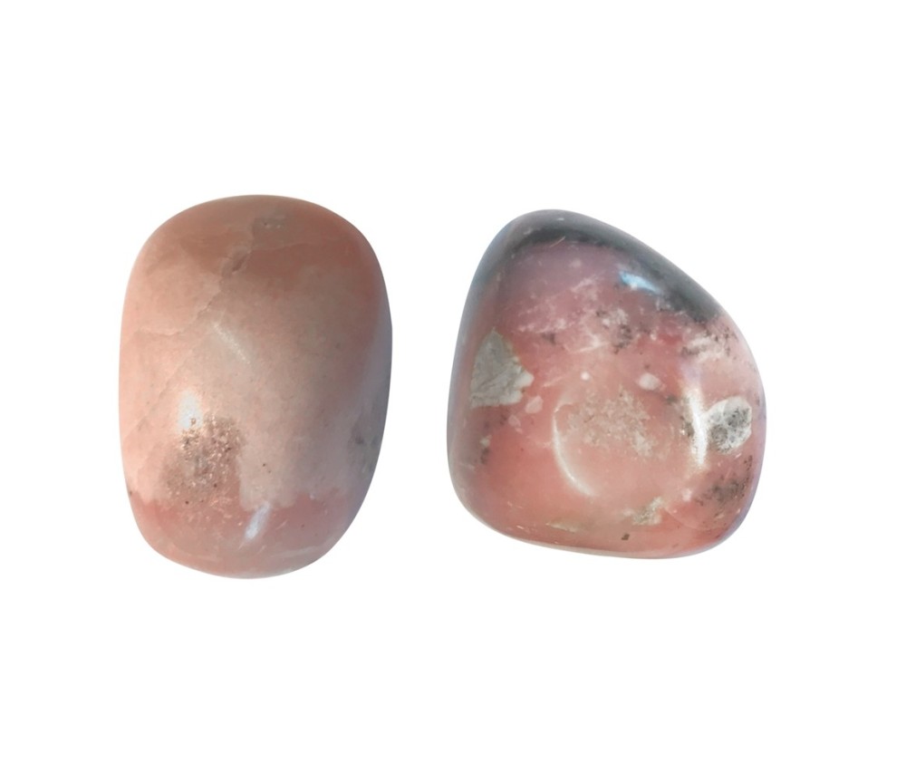 Trommelsteine - Opal - Andenopal pink- 2,8 - 3,0cm - L - 500gr Beutel