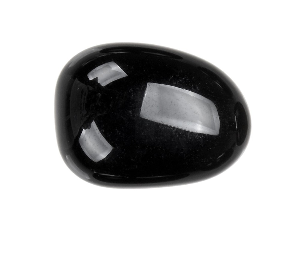 Trommelsteine - Obsidian - schwarz- 2,8 - 3,2cm - XL - 500gr Beutel