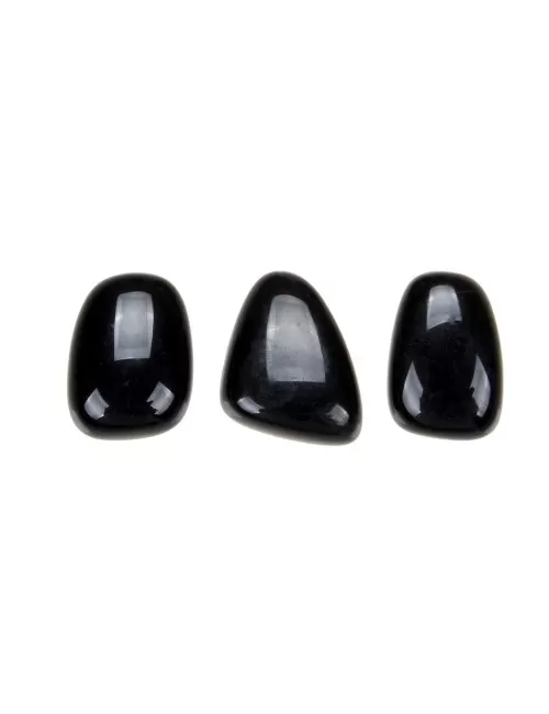 Trommelsteine - Obsidian - schwarz- 1,8 - 2,2cm - M - 500gr Beutel