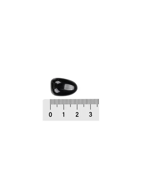Trommelsteine - Obsidian - schwarz- 1,8 - 2,2cm - M - 500gr Beutel