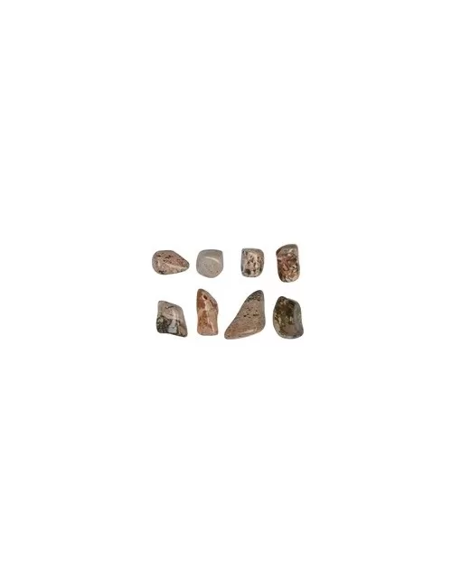 Trommelsteine - Jaspis - Brekzienjaspis creme- 2,5 - 4,0cm - L - 500gr Beutel