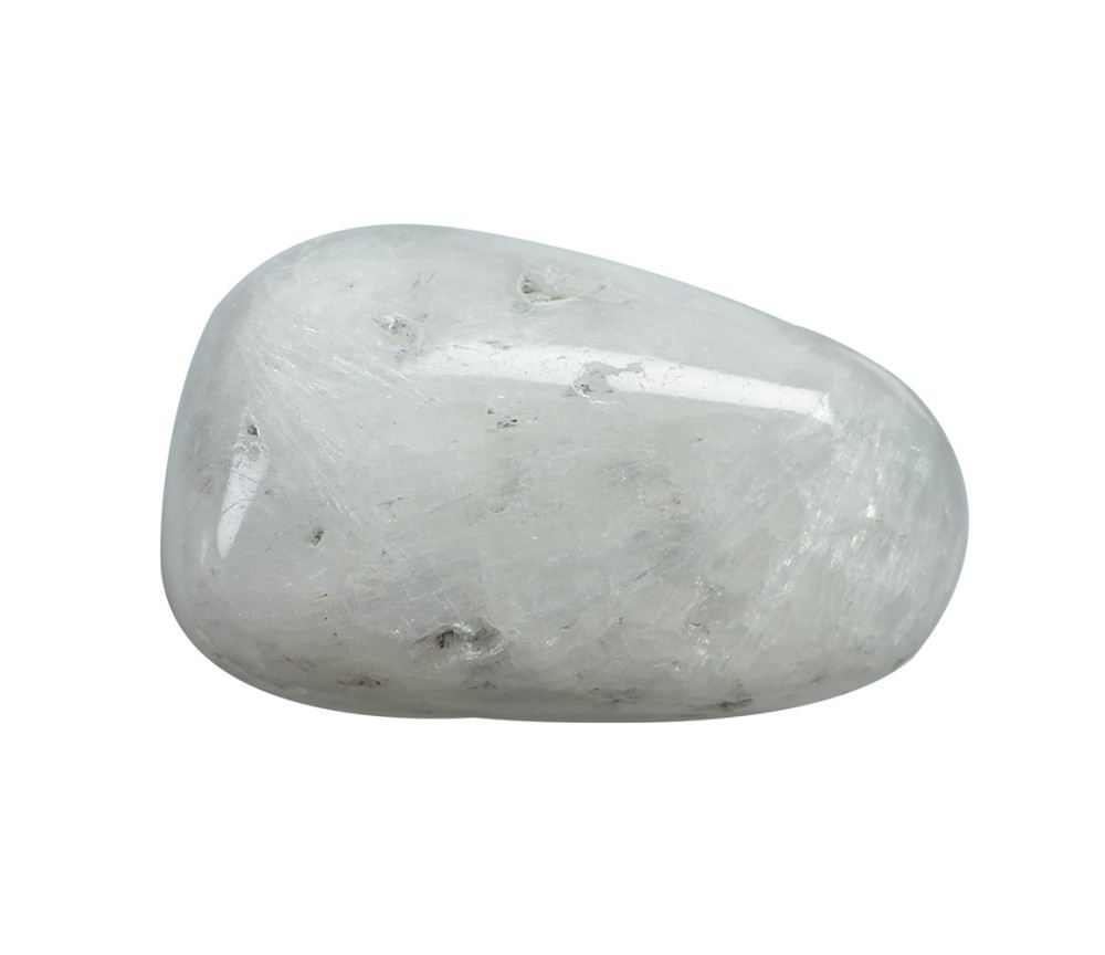 Trommelsteine - Skolezit - weiß- 3,0 - 4,0cm - XL - 500gr Beutel