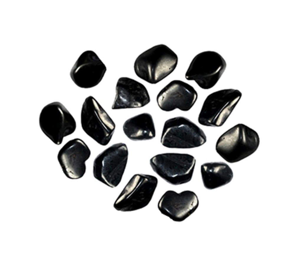 Trommelsteine - Schungit, 0,5 - 0,7cm - B3 - 500gr Beutel