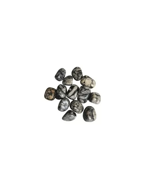 Trommelsteine - Pinolith, 1,5 - 2,2cm - M - 500gr Beutel