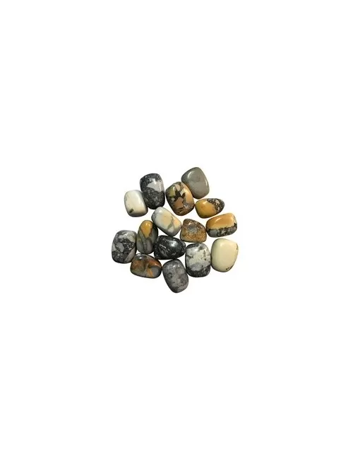 Trommelsteine - Maligano-Jaspis, 2,8 - 3,5cm - XL - 500gr Beutel