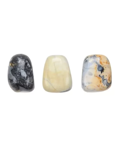 Trommelsteine - Maligano-Jaspis, 2,5 - 3,0cm - L - 500gr Beutel