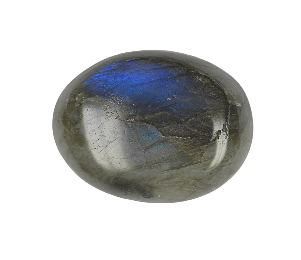 Trommelsteine - Labradorit, 3,5 - 4,5cm - XL - 500gr Beutel