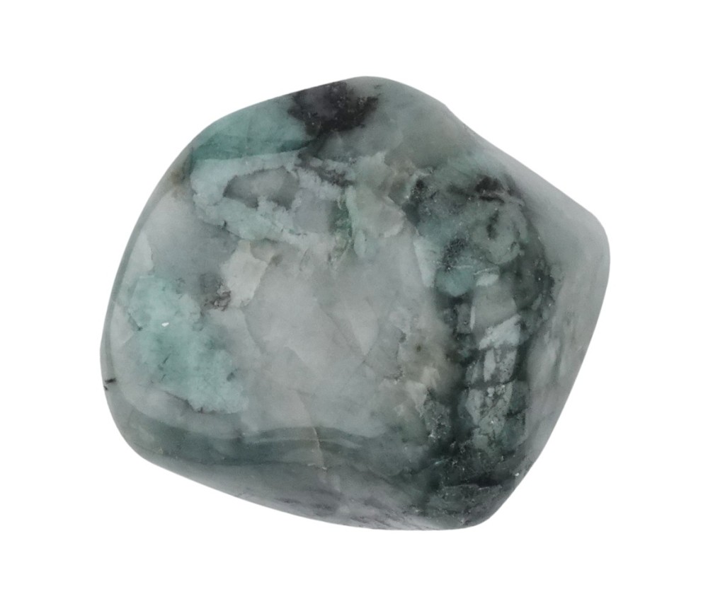 Trommelsteine - Smaragd in Matrix, 4,0 - 7,0cm - Jumbo - 500gr Beutel