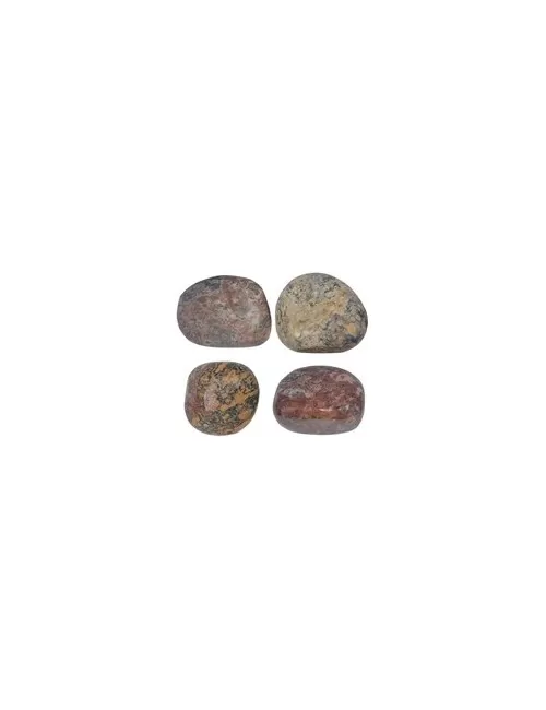 Trommelsteine - Jaspis - Leopardenfelljaspis- 4,0 - 6,0cm - Jumbo - 500gr Beutel