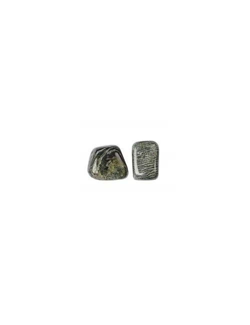 Trommelsteine - Serpentin - Silberauge- 5,0 - 6,0cm - Jumbo - 500gr Beutel