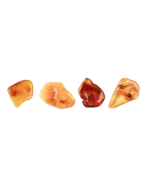 Trommelsteine - Bernstein, 1,0 - 2,0cm - 100gr Beutel