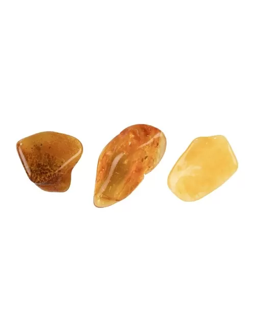 Trommelsteine - Bernstein, 2,0 - 3,0cm - 100gr Beutel
