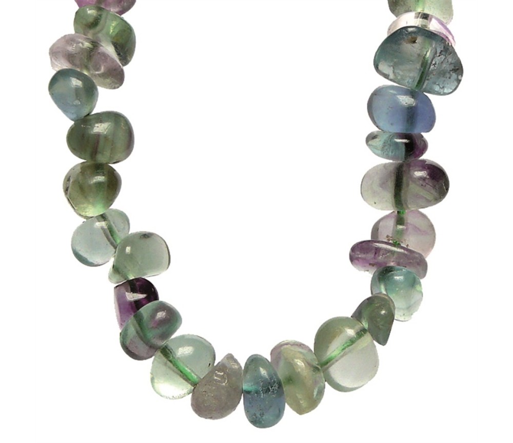 Halskette - Collier - Barock Classic - Ordnung  - Fluorit