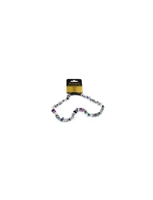 Halskette - Collier - Barock Classic - Ordnung - Fluorit