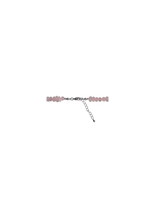 Halskette - Collier - Barock Classic - Liebe - Rosenquarz