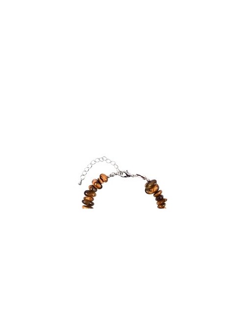 Halskette - Collier - Barock Classic - Durchblick - Tigerauge