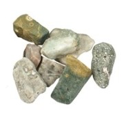 Lapis Vitalis - Wassersteine - Ozeanjaspis - in Metall-Geschenkdose