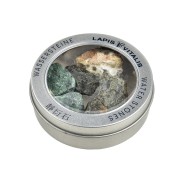 Lapis Vitalis - Wassersteine - Mischung -  Regeneration - in Metall-Geschenkdose  (Epidot, Ozeanjaspis, Zoisit)