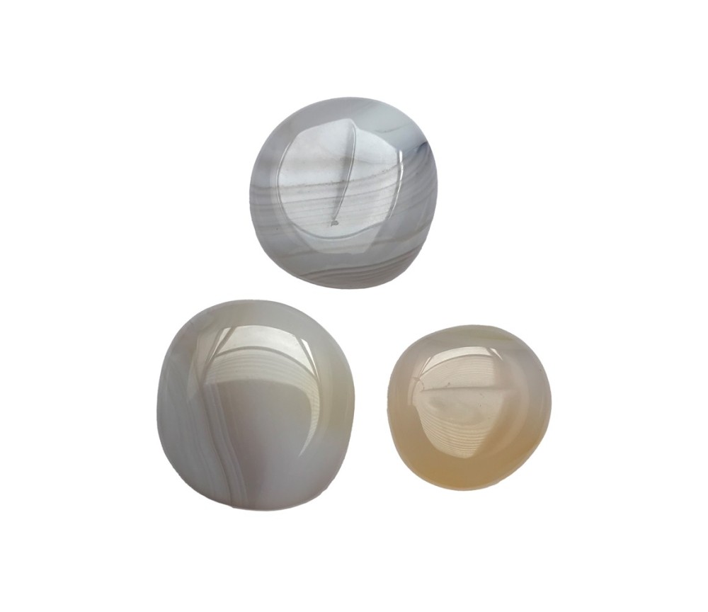 Heil- & Edelsteine - Scheibensteine - Achat - 500gr Beutel