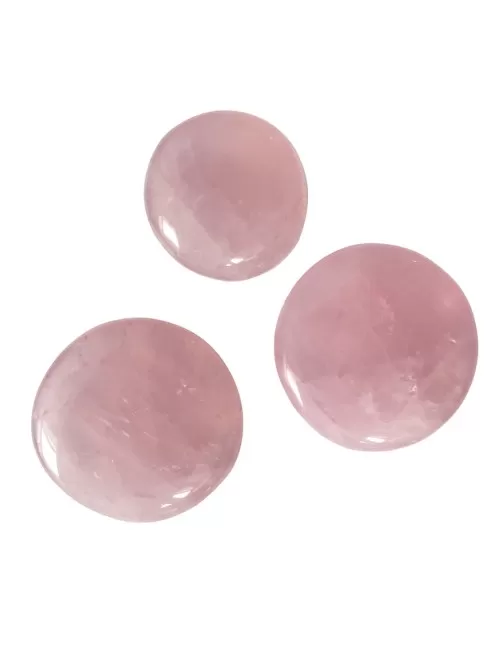 Heil- & Edelsteine - Scheibensteine - Rosenquarz extra - 500gr Beutel