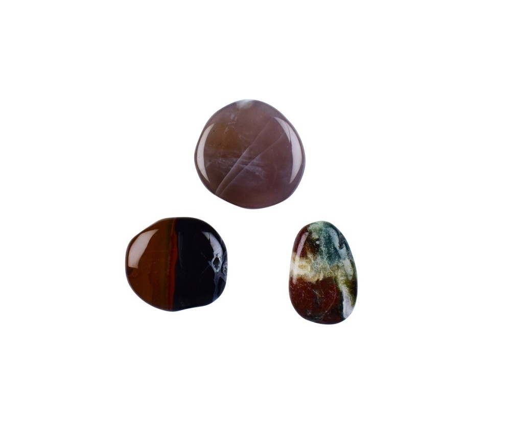 Heil- & Edelsteine - Scheibensteine - Sardonyx - 500gr Beutel