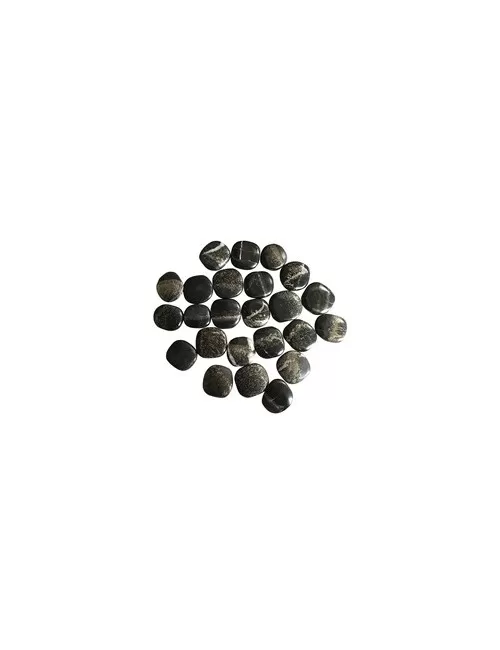 Heil- & Edelsteine - Scheibensteine - Pyrit in Schiefer - 500gr Beutel