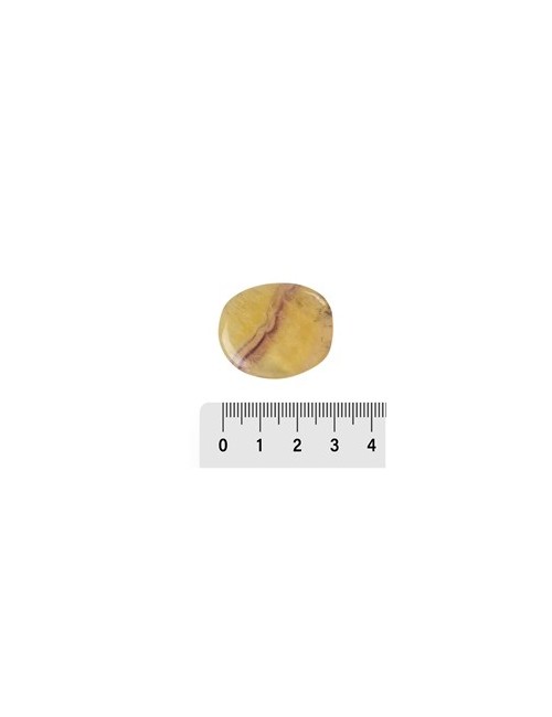 Heil- & Edelsteine - Scheibensteine - Fluorit (gelb gebändert) - 500gr Beutel