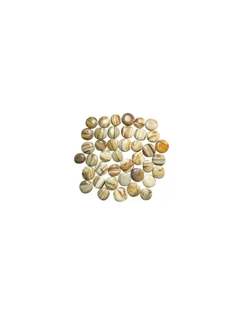 Heil- & Edelsteine - Scheibensteine - Abendrot-Rhyolith - 500gr Beutel