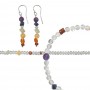 SchmuckSet - Chakra Schmuck - Crystal - (Collier