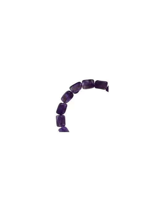 Armband - Amethyst, 18 - 22mm Nuggets