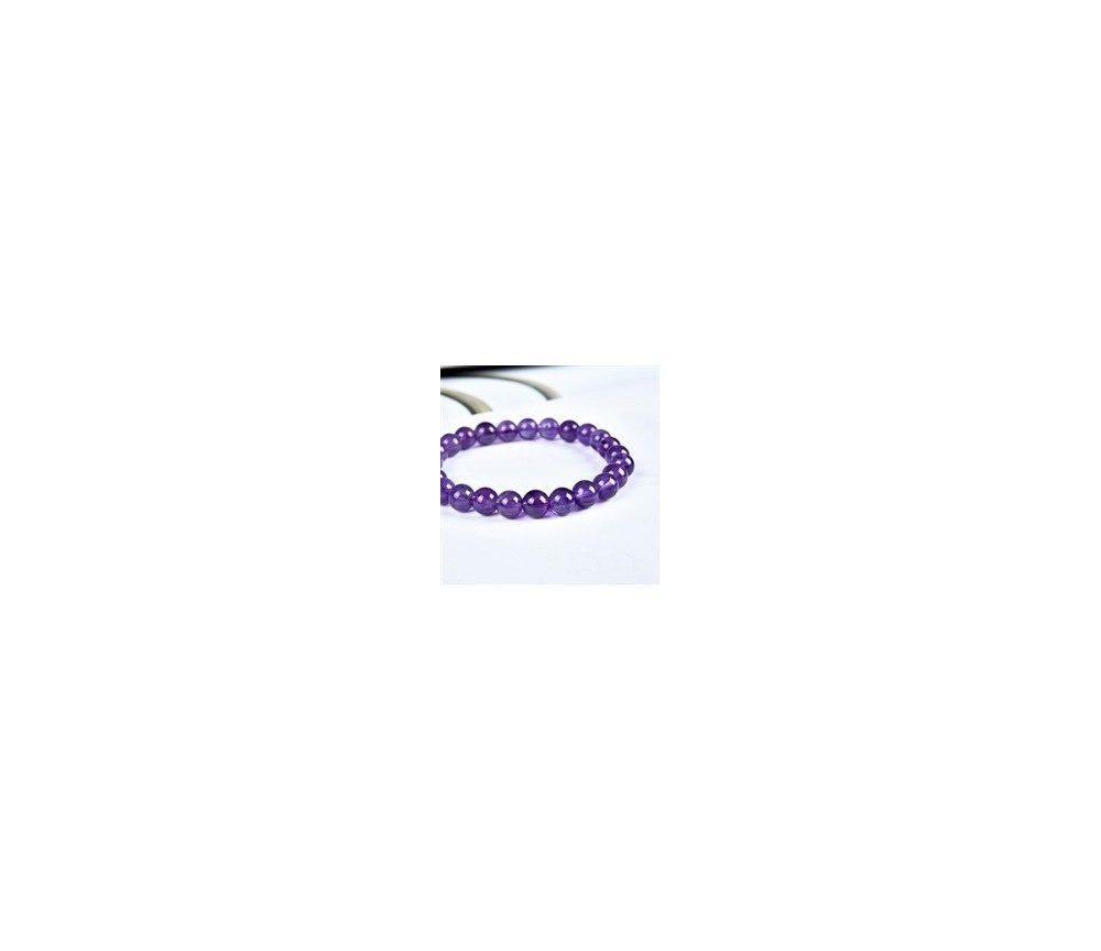 Armband - Amethyst extra, 08mm Kugeln
