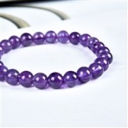 Armband - Amethyst extra, 08mm Kugeln