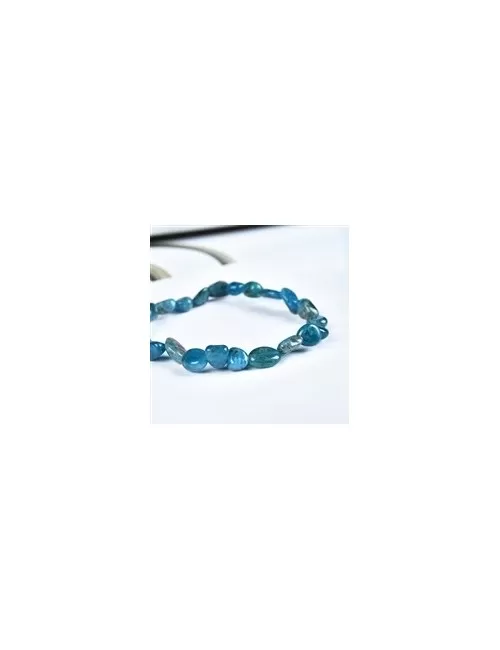Armband - Apatit (stab.), 08-10mm Nuggets