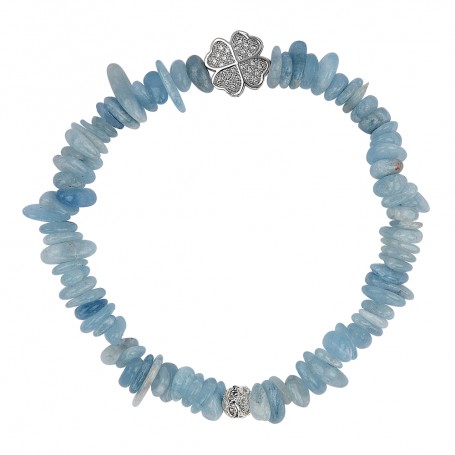 Armband - Aquamarin