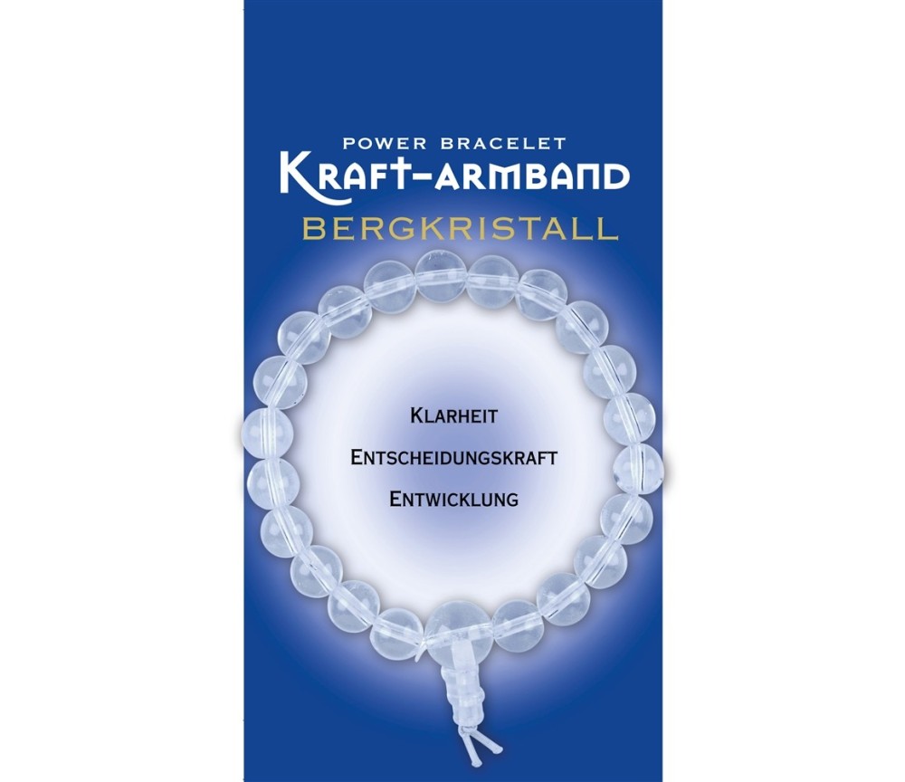 Armband - Kraft - Bergkristall