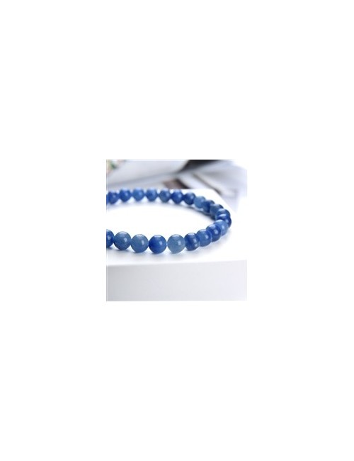 Armband - Blauquarz, 06mm Kugeln