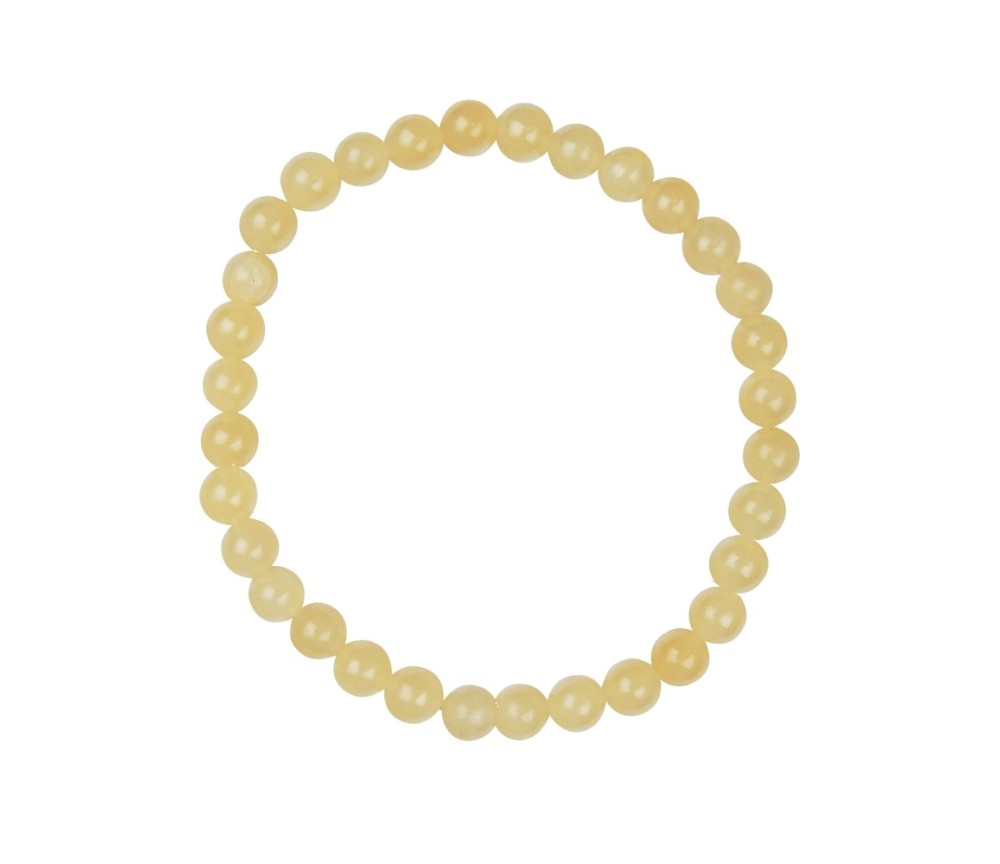 Armband - Calcit (orange), 06mm Kugeln