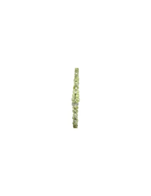 Armband - Chrysoberyll, 2,5-5,0mm Button facettiert, Verlängerungskettchen, vergoldet