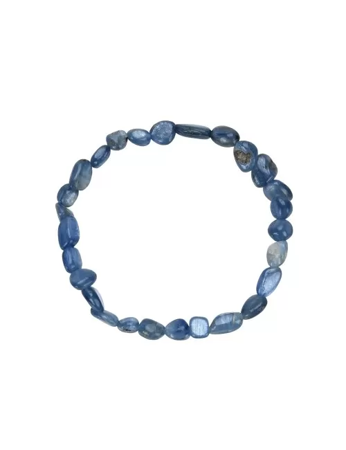 Armband - Disthen (blau), 08-10mm Nuggets