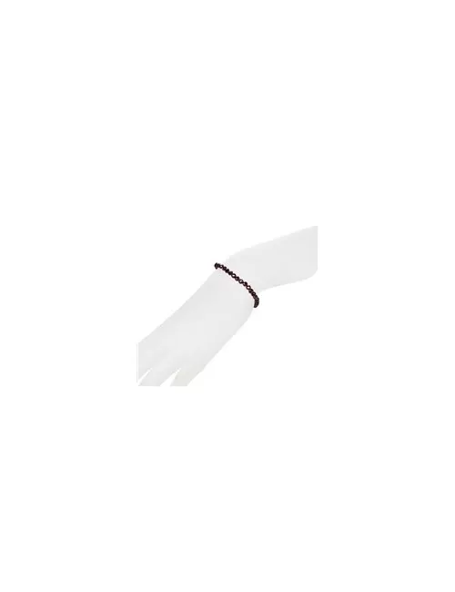 Armband - Granat, 04mm Kugeln, facettiert