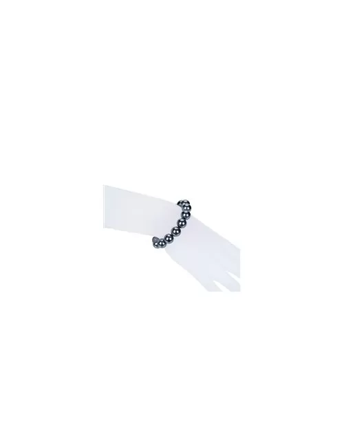 Armband - Hämatit (natur), 10mm Kugeln